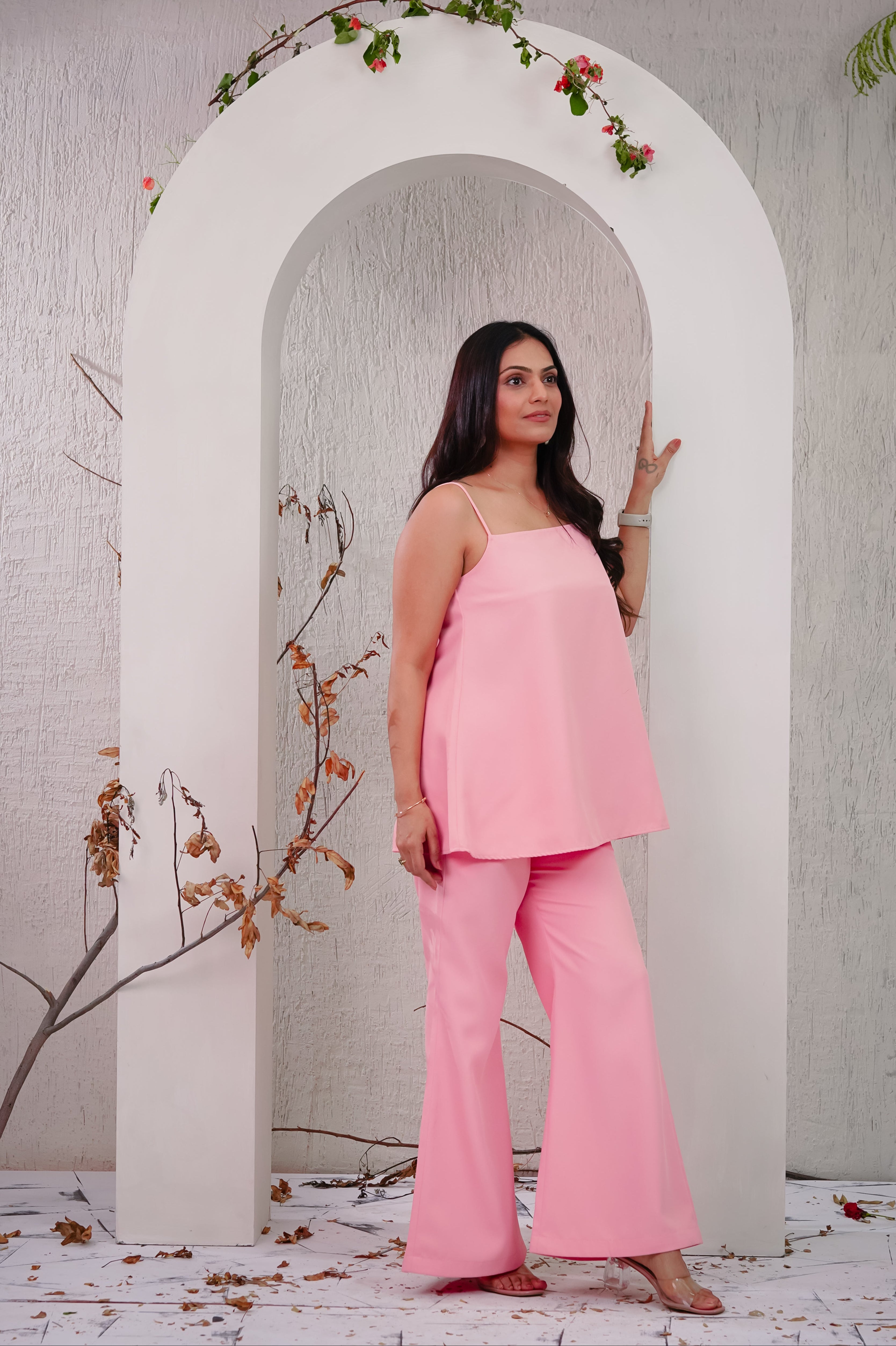 CARNATION - Peach Flare Cord Set