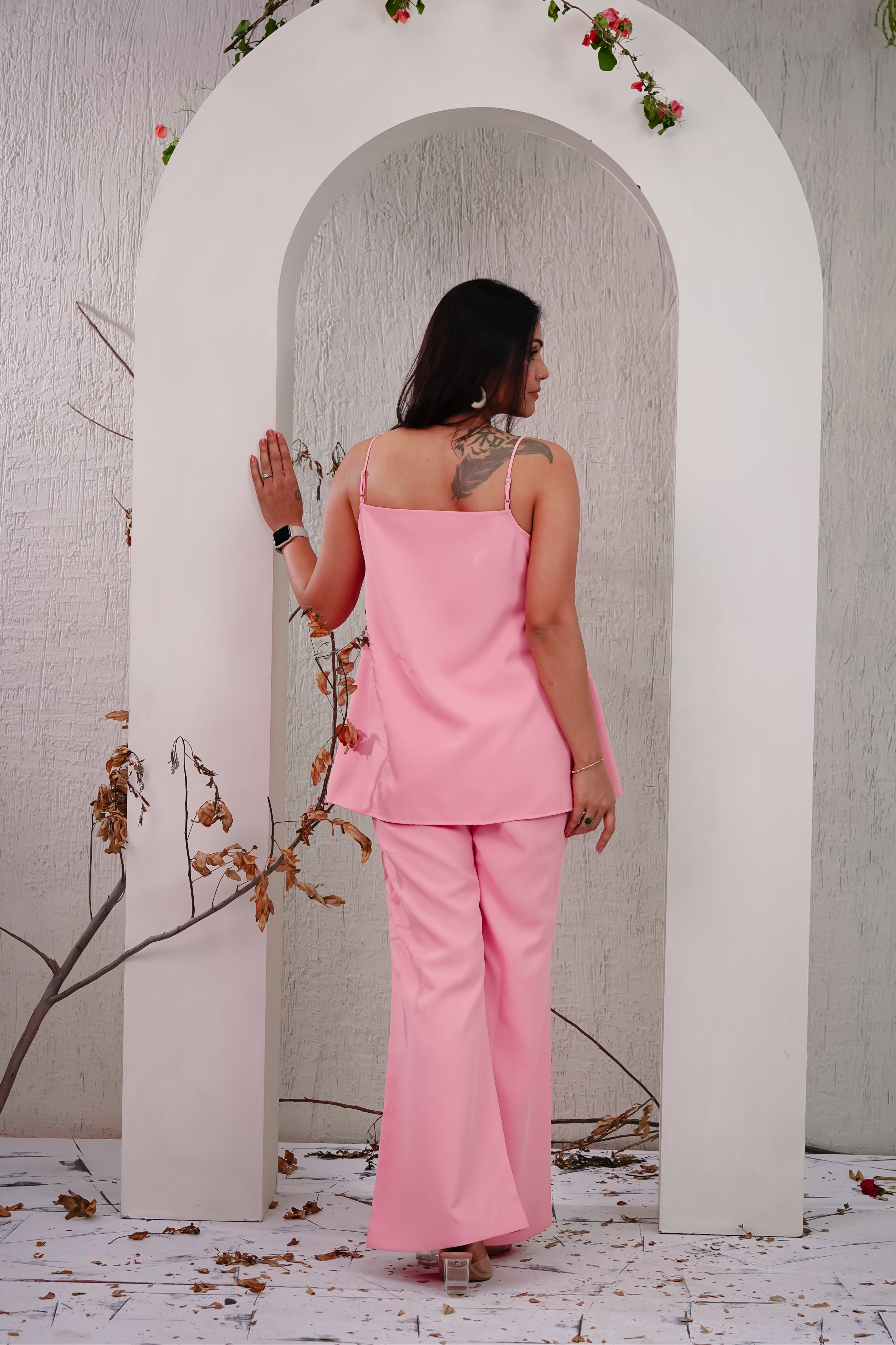 CARNATION - Peach Flare Cord Set