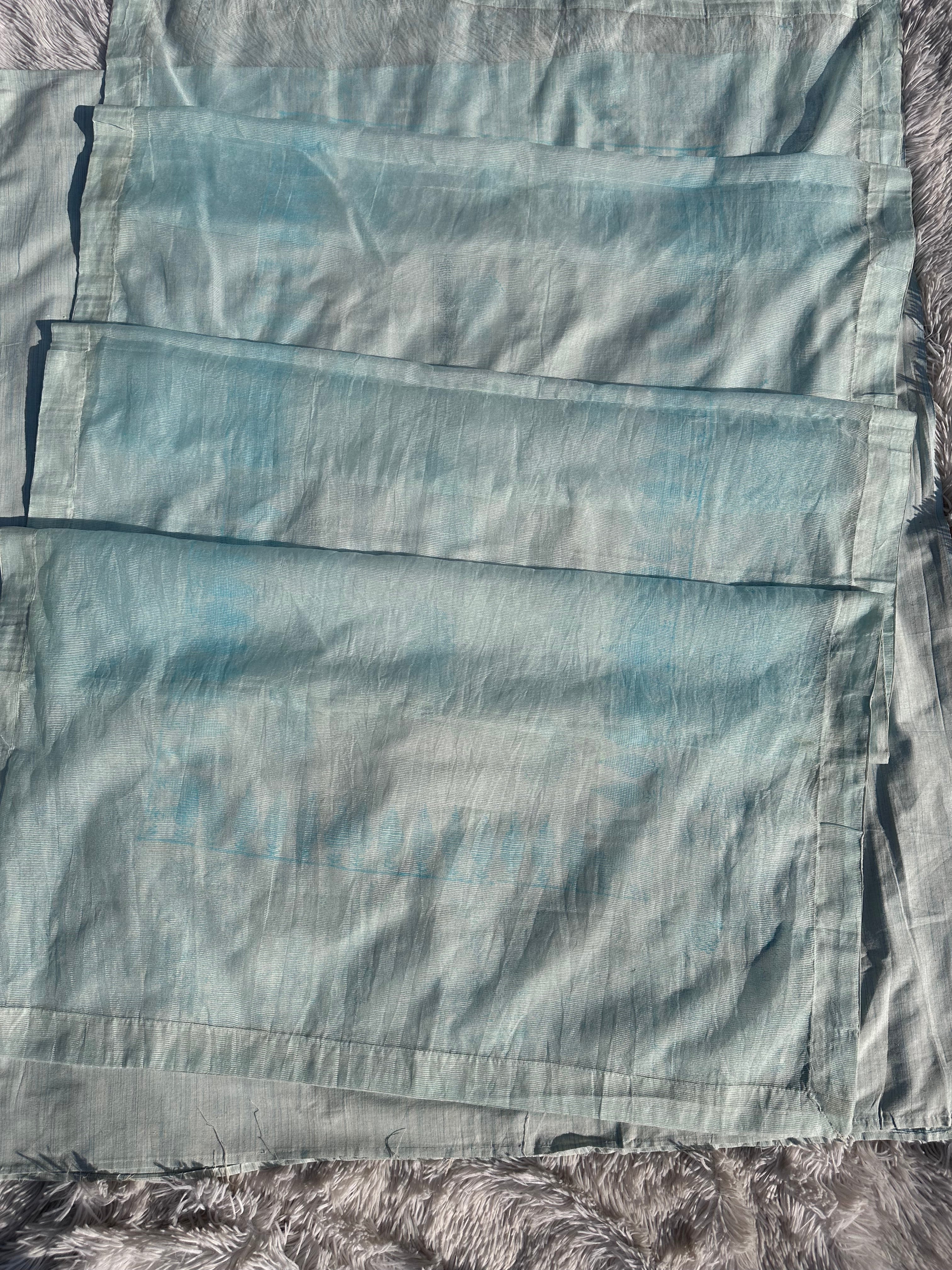 BLUE UNSTITCHED SUIT
